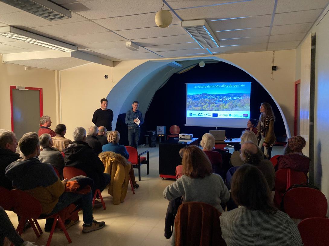 Soirée "la nature dans nos villes de demain"